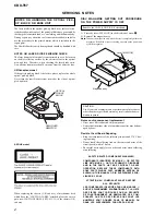 Preview for 2 page of Sony CDX-T69 Service Manual