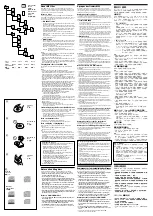 Предварительный просмотр 1 страницы Sony CDX-T70MX - Mp3 6 Disc Operating Instructions