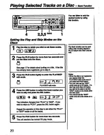 Предварительный просмотр 20 страницы Sony CDX-U6260 Operating Instructions Manual