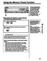 Предварительный просмотр 23 страницы Sony CDX-U6260 Operating Instructions Manual