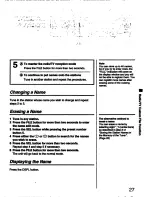 Предварительный просмотр 27 страницы Sony CDX-U6260 Operating Instructions Manual