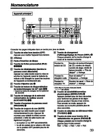 Предварительный просмотр 39 страницы Sony CDX-U6260 Operating Instructions Manual