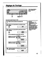 Предварительный просмотр 45 страницы Sony CDX-U6260 Operating Instructions Manual