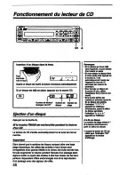 Предварительный просмотр 46 страницы Sony CDX-U6260 Operating Instructions Manual