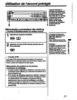 Предварительный просмотр 57 страницы Sony CDX-U6260 Operating Instructions Manual