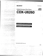 Предварительный просмотр 69 страницы Sony CDX-U6260 Operating Instructions Manual