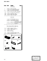 Предварительный просмотр 44 страницы Sony CDX-V3800 Service Manual