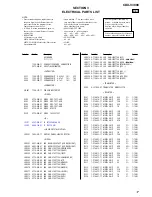 Предварительный просмотр 61 страницы Sony CDX-V3800 Service Manual