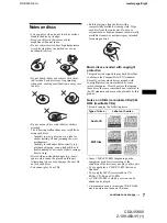 Предварительный просмотр 7 страницы Sony cdx-v5800 Operating Instructions Manual