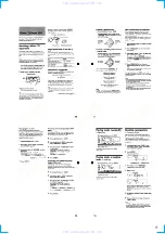 Предварительный просмотр 5 страницы Sony CDX-V7800X Service Manual