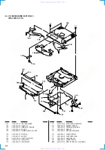 Предварительный просмотр 44 страницы Sony CDX-V7800X Service Manual