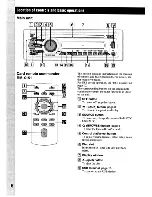 Предварительный просмотр 6 страницы Sony CDXGT430U - CD Receiver Head Unit Operating Instructions Manual