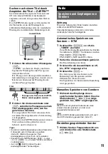 Предварительный просмотр 35 страницы Sony CDXGT530UI - CD Receiver MP3/WMA/AAC Player Operating Instructions Manual