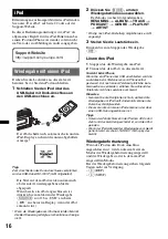 Предварительный просмотр 40 страницы Sony CDXGT530UI - CD Receiver MP3/WMA/AAC Player Operating Instructions Manual