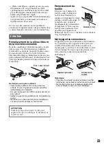 Предварительный просмотр 73 страницы Sony CDXGT530UI - CD Receiver MP3/WMA/AAC Player Operating Instructions Manual