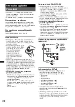 Предварительный просмотр 98 страницы Sony CDXGT530UI - CD Receiver MP3/WMA/AAC Player Operating Instructions Manual