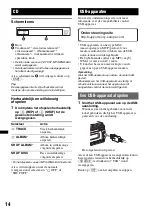 Предварительный просмотр 116 страницы Sony CDXGT530UI - CD Receiver MP3/WMA/AAC Player Operating Instructions Manual