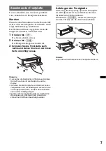 Предварительный просмотр 33 страницы Sony CDXGT640UI - MP3/WMA/AAC Player CD Receiver Operating Instructions Manual