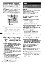 Предварительный просмотр 38 страницы Sony CDXGT640UI - MP3/WMA/AAC Player CD Receiver Operating Instructions Manual