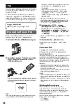 Предварительный просмотр 44 страницы Sony CDXGT640UI - MP3/WMA/AAC Player CD Receiver Operating Instructions Manual