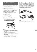 Предварительный просмотр 89 страницы Sony CDXGT640UI - MP3/WMA/AAC Player CD Receiver Operating Instructions Manual