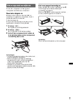 Предварительный просмотр 117 страницы Sony CDXGT640UI - MP3/WMA/AAC Player CD Receiver Operating Instructions Manual