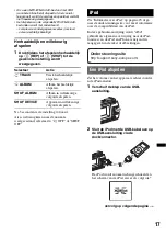 Предварительный просмотр 127 страницы Sony CDXGT640UI - MP3/WMA/AAC Player CD Receiver Operating Instructions Manual