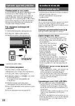 Предварительный просмотр 132 страницы Sony CDXGT640UI - MP3/WMA/AAC Player CD Receiver Operating Instructions Manual