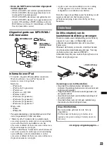 Предварительный просмотр 133 страницы Sony CDXGT640UI - MP3/WMA/AAC Player CD Receiver Operating Instructions Manual