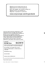 Предварительный просмотр 140 страницы Sony CDXGT640UI - MP3/WMA/AAC Player CD Receiver Operating Instructions Manual