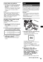 Предварительный просмотр 37 страницы Sony CDXGT820IP - Xplod GT Series Head Unit Operating Instructions Manual