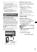 Предварительный просмотр 41 страницы Sony CDXGT820IP - Xplod GT Series Head Unit Operating Instructions Manual