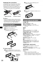 Предварительный просмотр 46 страницы Sony CDXGT820IP - Xplod GT Series Head Unit Operating Instructions Manual