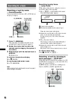 Предварительный просмотр 10 страницы Sony CDXM60UI - Marine CD Receiver MP3/WMA/AAC Player Operating Instructions Manual