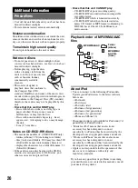 Предварительный просмотр 20 страницы Sony CDXM60UI - Marine CD Receiver MP3/WMA/AAC Player Operating Instructions Manual