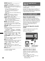 Предварительный просмотр 72 страницы Sony CDXM60UI - Marine CD Receiver MP3/WMA/AAC Player Operating Instructions Manual