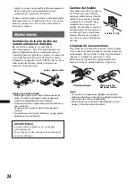 Предварительный просмотр 76 страницы Sony CDXM60UI - Marine CD Receiver MP3/WMA/AAC Player Operating Instructions Manual