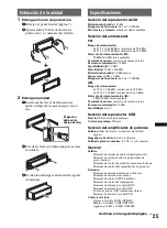 Предварительный просмотр 77 страницы Sony CDXM60UI - Marine CD Receiver MP3/WMA/AAC Player Operating Instructions Manual