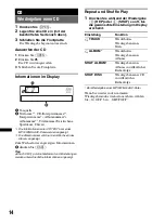 Предварительный просмотр 94 страницы Sony CDXM60UI - Marine CD Receiver MP3/WMA/AAC Player Operating Instructions Manual