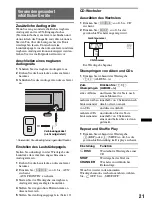 Предварительный просмотр 101 страницы Sony CDXM60UI - Marine CD Receiver MP3/WMA/AAC Player Operating Instructions Manual