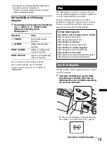 Предварительный просмотр 123 страницы Sony CDXM60UI - Marine CD Receiver MP3/WMA/AAC Player Operating Instructions Manual