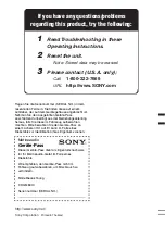 Предварительный просмотр 140 страницы Sony CDXM60UI - Marine CD Receiver MP3/WMA/AAC Player Operating Instructions Manual