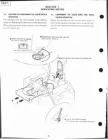 Предварительный просмотр 4 страницы Sony CDZ-1 Service Manual