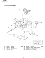 Предварительный просмотр 52 страницы Sony CDZ-1 Service Manual