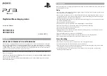 Sony CECH-ZCC1A Instruction Manual preview