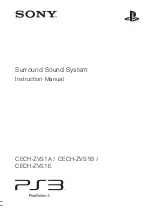 Preview for 1 page of Sony CECH-ZVS1A Instruction Manual
