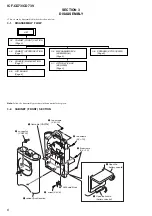 Предварительный просмотр 6 страницы Sony CF-CD73 Service Manual