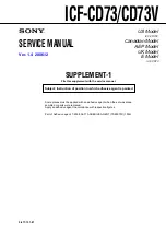 Предварительный просмотр 55 страницы Sony CF-CD73 Service Manual