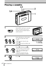 Preview for 10 page of Sony CF-SW1000T Operating Instructions Manual