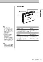 Preview for 11 page of Sony CF-SW1000T Operating Instructions Manual